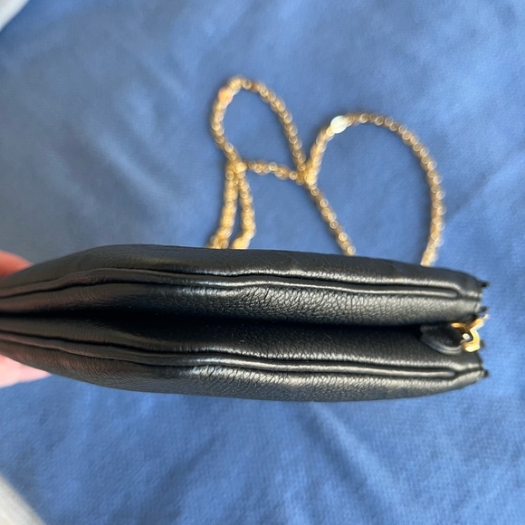 Authentic Louis Vuitton Double-Zip Pochette in Black Monogram Empreinte … - Picture 5 of 14